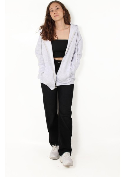 2501 Fermuarlı Kapşonlu Sweat modelleri