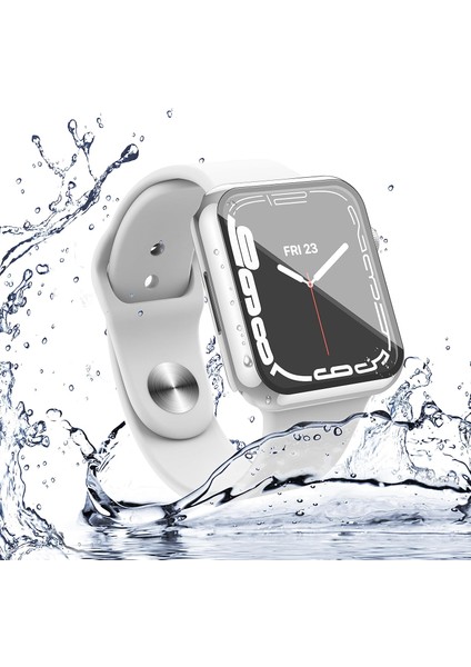 Apple Watch 2 3 4 5 6 7 8 Se Nike Uyumlu 45MM Uyumlu Sert Pc Kasa ve Ekran Koruyucu Kılıf modelleri