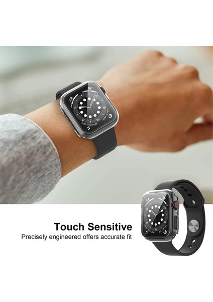Watch 2-3-4-5-6-Se 44MM Uyumlu Sert Pc Kasa ve Ekran Koruyucu Kılıf indirimleri