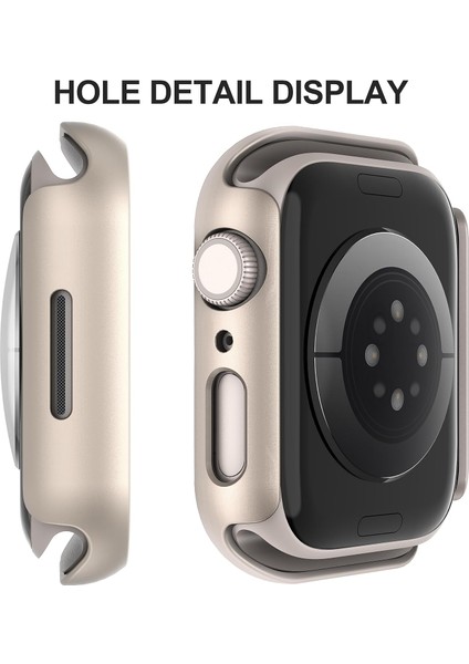Apple Watch 2 3 4 5 6 7 8 Se Nike Uyumlu 45MM Uyumlu Sert Pc Kasa ve Ekran Koruyucu Kılıf fırsatları