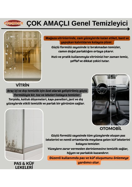 3'lü Çok Amaçlı Genel Temizleyici fiyatları