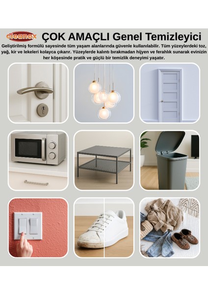 3'lü Çok Amaçlı Genel Temizleyici indirimleri