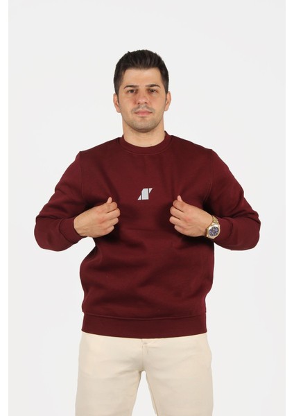 5012 Şardonlu Üç Iplik O Yaka Sweat