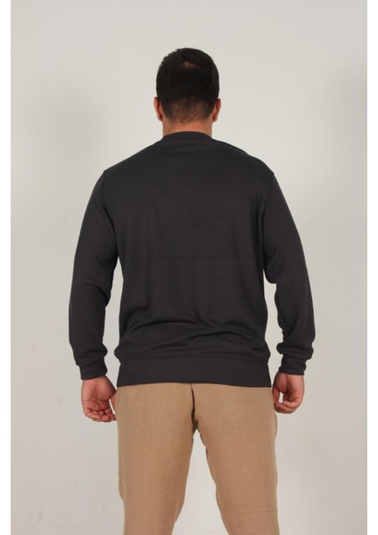 1066 Osho Kumaş O Yaka Sweat