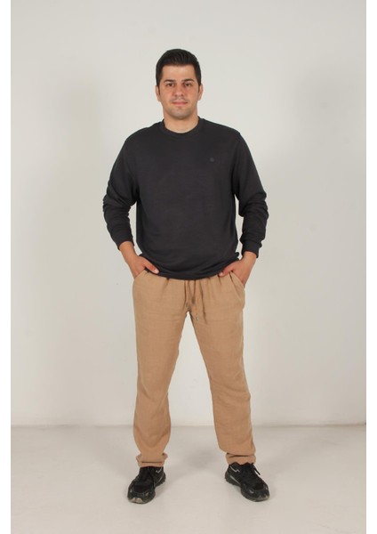 1066 Osho Kumaş O Yaka Sweat