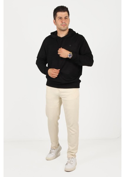 1063 Osho Kumaş Kapşonlu Sweat