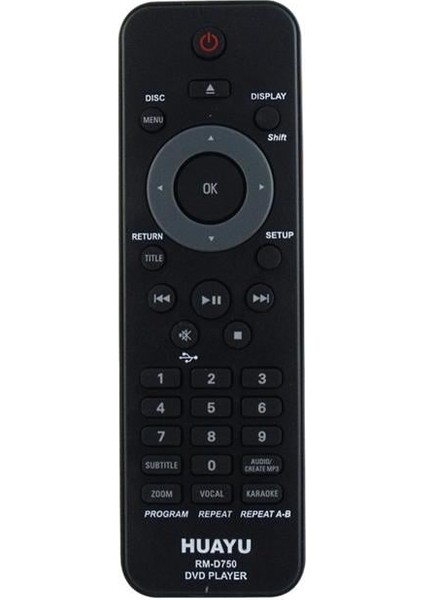 RM-D750 DVD Kumandası