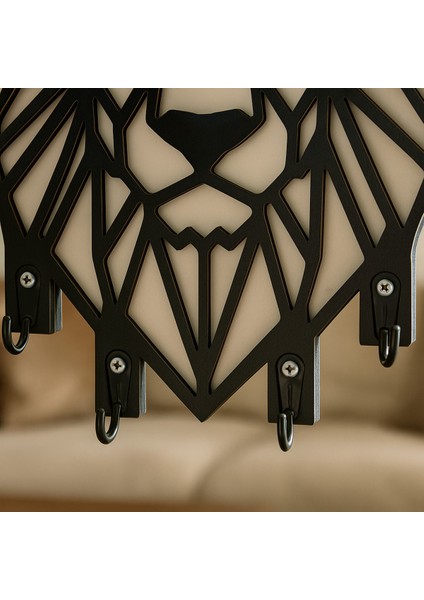 Aslan Figürlü Duvar Tipi Dekoratif Anahtarlık Askılığı fırsatları