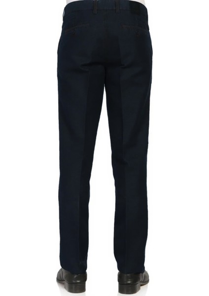 Erkek Lacivert Cepli Klasik Kesim Kalın Kışlık Kot Pantolon modelleri