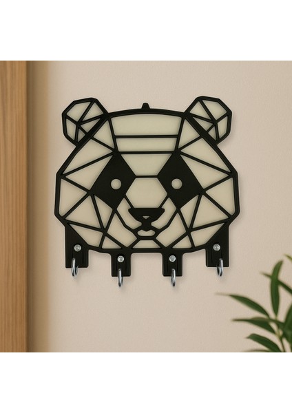 Panda Figürlü Duvar Anahtarlık Askılığı modelleri