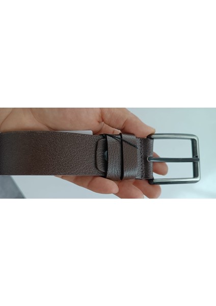 Hakiki Kahverengi Spor Erkek Deri Kemer modelleri