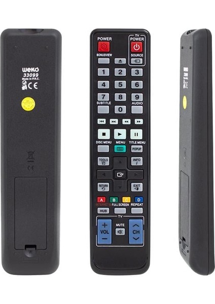 RM-D958 Blue-Ray DVD Kumandası