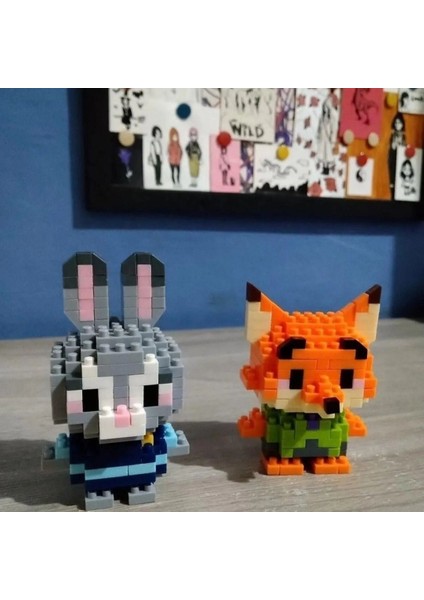 Renkli Mini 3D Puzzle Karakter Figür – Tekli (1 Adet) fiyatları