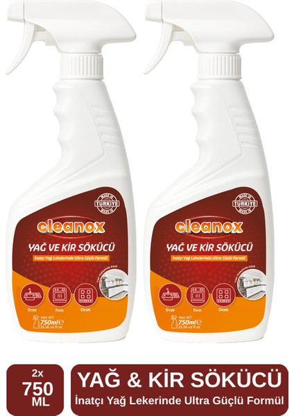 2'li Yağ Kir ve Kireç Sökücü