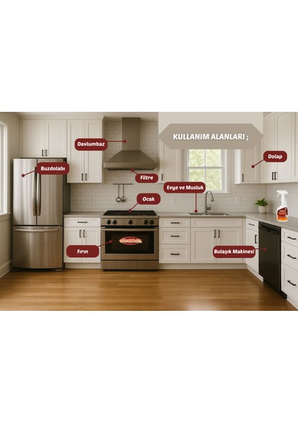 2'li Yağ Kir ve Kireç Sökücü modelleri