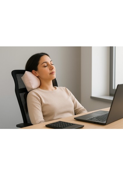 Müslin Kumaşlı Çok Amaçlı Pilates ve Destek Yastığı – Yıkanabilir Kılıflı Plates Yastığı