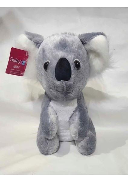Peluş Koala 30 cm Oyuncak Gri