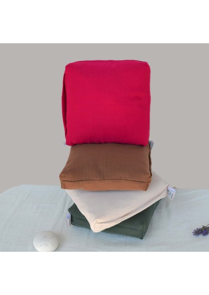 Müslin Kumaşlı Çok Amaçlı Pilates ve Destek Yastığı – Yıkanabilir Kılıflı Plates Yastığı fiyatları