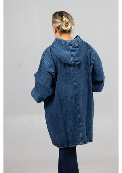 Tarzına Işıltı Kat! Cepleri Taş Işlemeli Battal Boy Kot Mont fırsatları