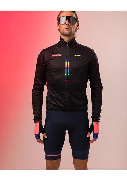 Gıst La Vuelta Official Erkek Rüzgarlık Bisiklet Ceketi RE33275GIST indirimleri