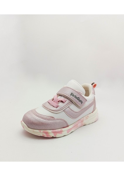 Şiringenç Pudra Renk Ortopedik Kız Çocuk Spor Ayakkabı fiyatları