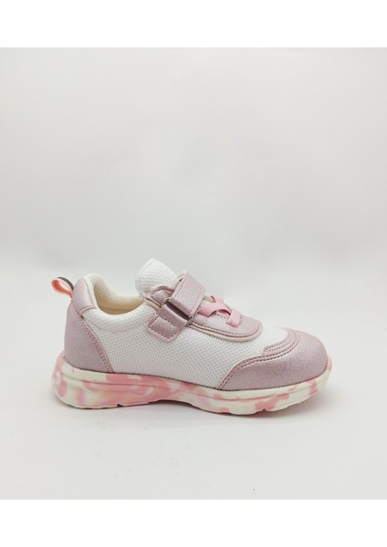 Şiringenç Pudra Renk Ortopedik Kız Çocuk Spor Ayakkabı indirimleri