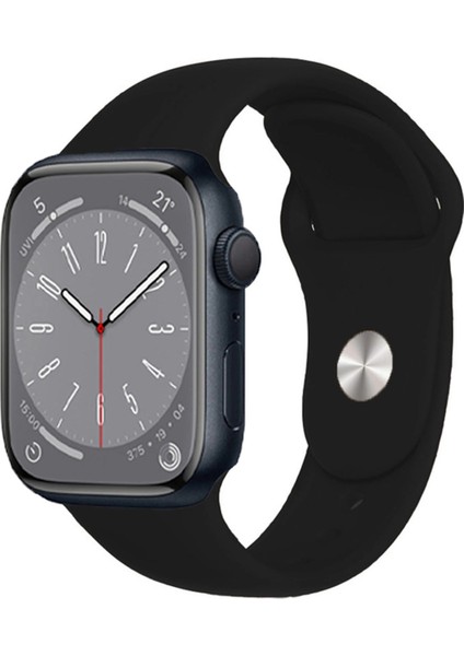 Apple Watch Se 3 44MM ile Uyumlu Silikon Kordon Kayış - FC005
