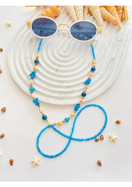 Apatit Taşlı Kadın Gözlük Ipi