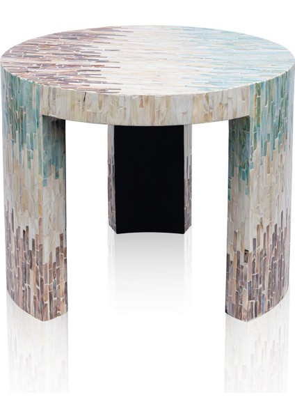 Sedef Tabure Yan Sehpa 66X48 cm TLC0119