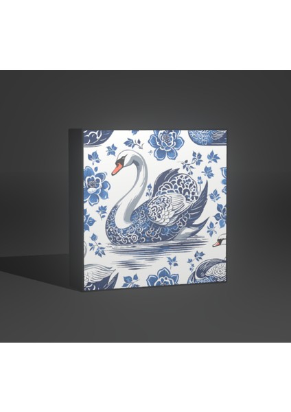 LED Işıklı Sanatsal Kuğu