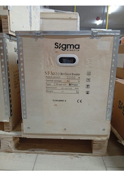 Termik Manyetik Şalter 3 Kutuplu - SFA2500H3 (2500A Açık Tip Güç Şalteri) fırsatları