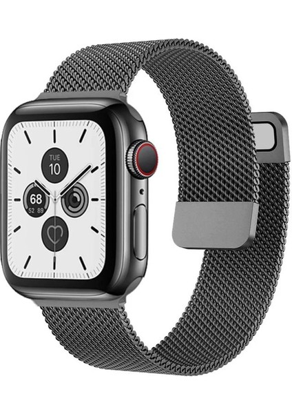Apple Watch 11 42MM ile Uyumlu Metal Mıknatıslı Kordon Kayış - FC158