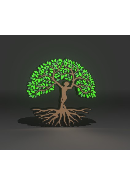 LED Işıklı 3 Boyutlu Yaşam Ağacı modelleri