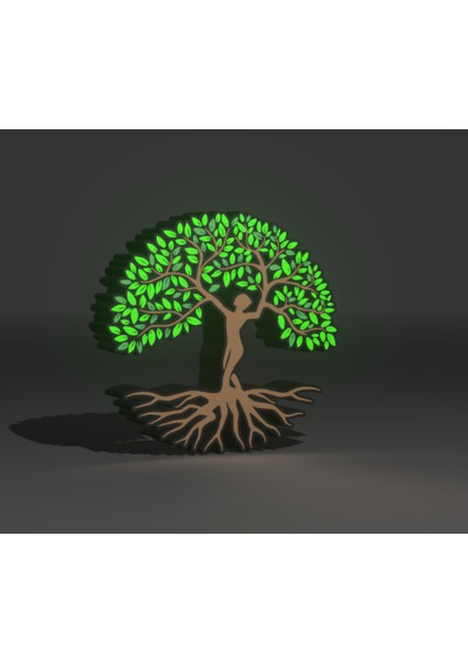 LED Işıklı 3 Boyutlu Yaşam Ağacı fırsatları