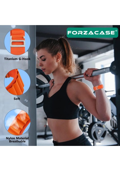 Huawei Watch Gt 6 46MM ile Uyumlu Alpine Loop Kancalı Kumaş Kordon Kayış - FC156 modelleri