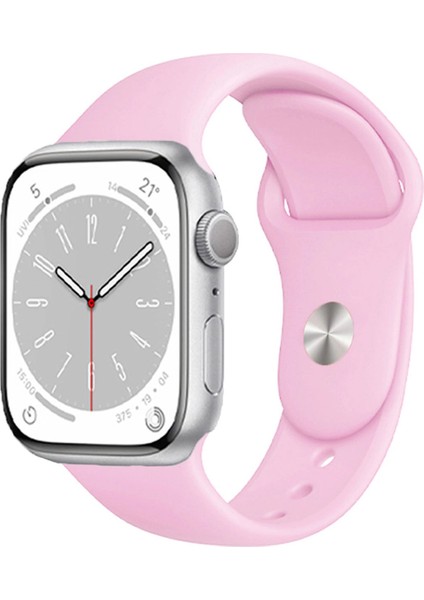 Apple Watch Ultra 3 49MM ile Uyumlu Silikon Kordon Kayış - FC005
