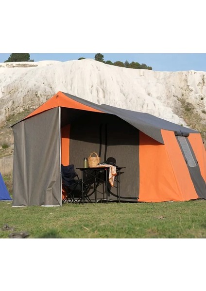 3 + 1 Mutfaklı Kamp Çadırı Orman Barınak Depo Şantiye 8-10 Kişilk Çadırlar