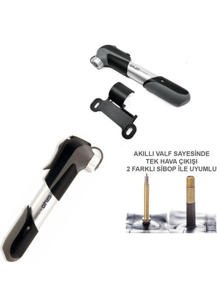 GP-04C Mini Akıllı Valf Presta ve Oto Sibop Uyumlu Pompa fırsatları