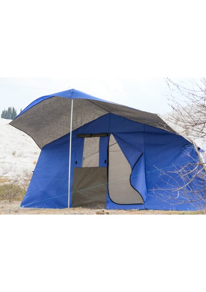 3 + 1 Mutfaklı Kamp Çadırı Orman Barınak Depo Şantiye 8-10 Kişilk Çadırlar modelleri