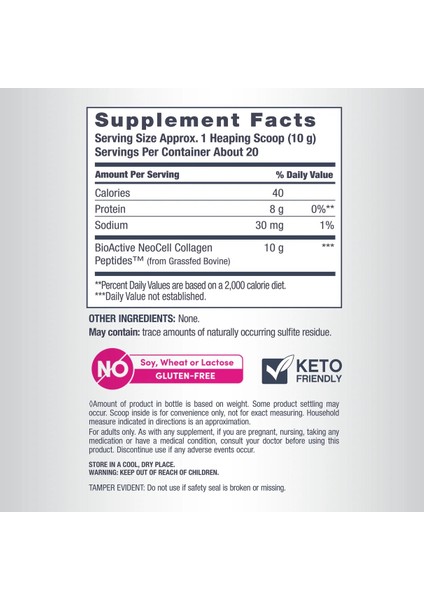 Grassfed Collagen Peptides, 7 Oz (200 G) Powder fiyatları