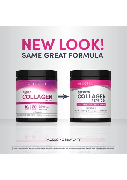 Grassfed Collagen Peptides, 7 Oz (200 G) Powder modelleri