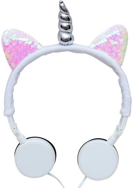 Kablolu Kulaküstü Peluş Unicorn Kulaklık fiyatları