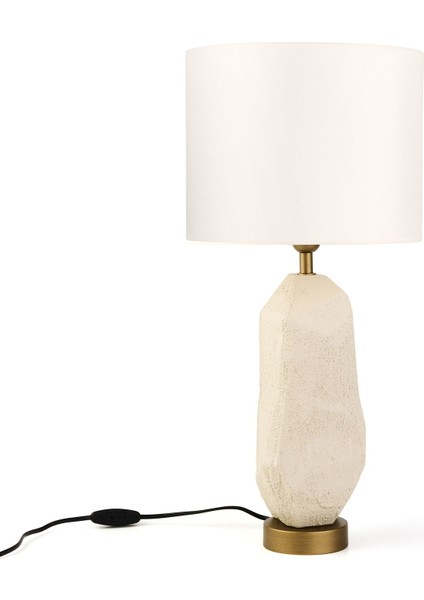 Lighting Solid Abajur - Gri / Krem