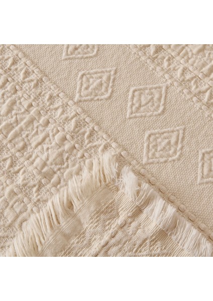 Soft Salhi Çift Kişilik Yatak Örtüsü Seti - Krem - 230X240 cm modelleri