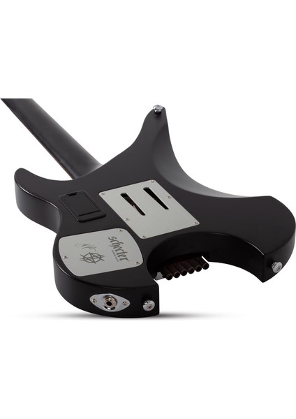 Synyster Gates Custom- 6 Tr-S Headless Elektro Gitar (Mat Siyah)