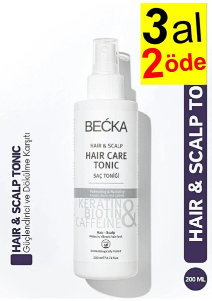 Biotin Keratin ve Caffeine Saç Toniği 200 ml