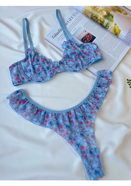 Valeria Volanlı Sütyen Takımı modelleri