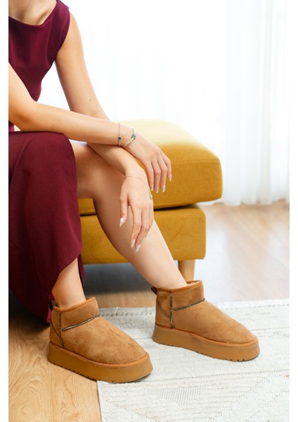 Kadın Bot Kadın Ayakkabı Içi Kürklü Bot Kalın Tabanlı Bot Modeli fırsatları