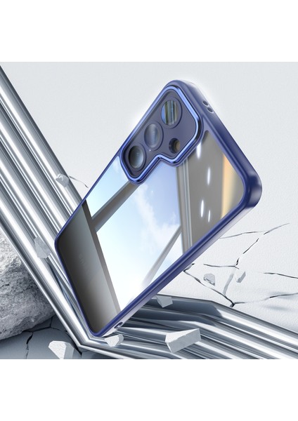 Samsung Galaxy S25 Için Hibrit Şeffaf Kristal Pc + Tpu Kasa Mavi (Yurt Dışından) fırsatları