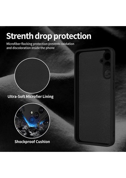 Samsung Galaxy S25+ Için Ince Silikon Telefon Kılıfı Siyah (Yurt Dışından) modelleri